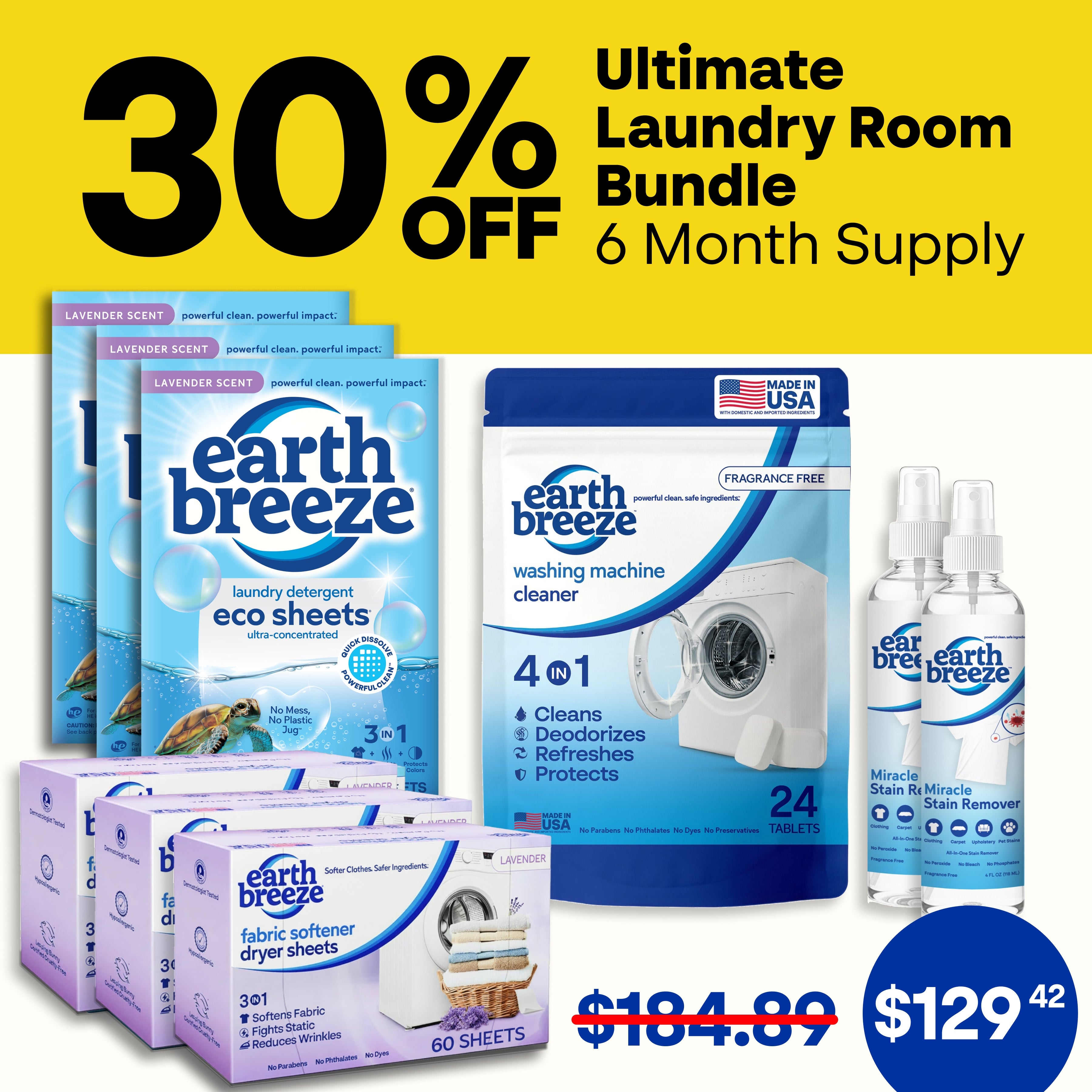 Ultimate Laundry Room Bundle 6 Month Supply - Image 4